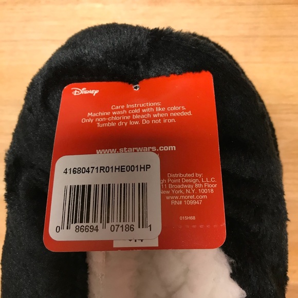 NWT Fuzzy Babba Star Wars Slipper Socks (S/M) - Picture 5 of 9